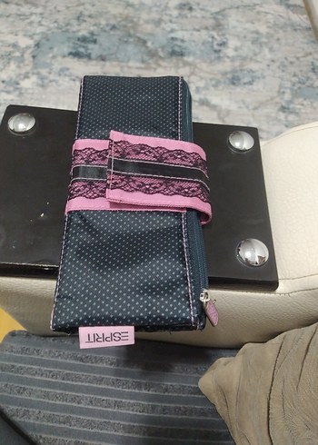 Esprit  kadın Pembe Gotik Desenli Kemerli Cüzdan - Görsel 2