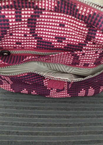 Renkli Desenli Pembe Kadın Çapraz Çanta - Görsel 4