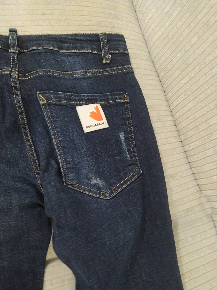 Erkek orjinal DSQUARED2 Kot Pantolon 44 beden - Görsel 5