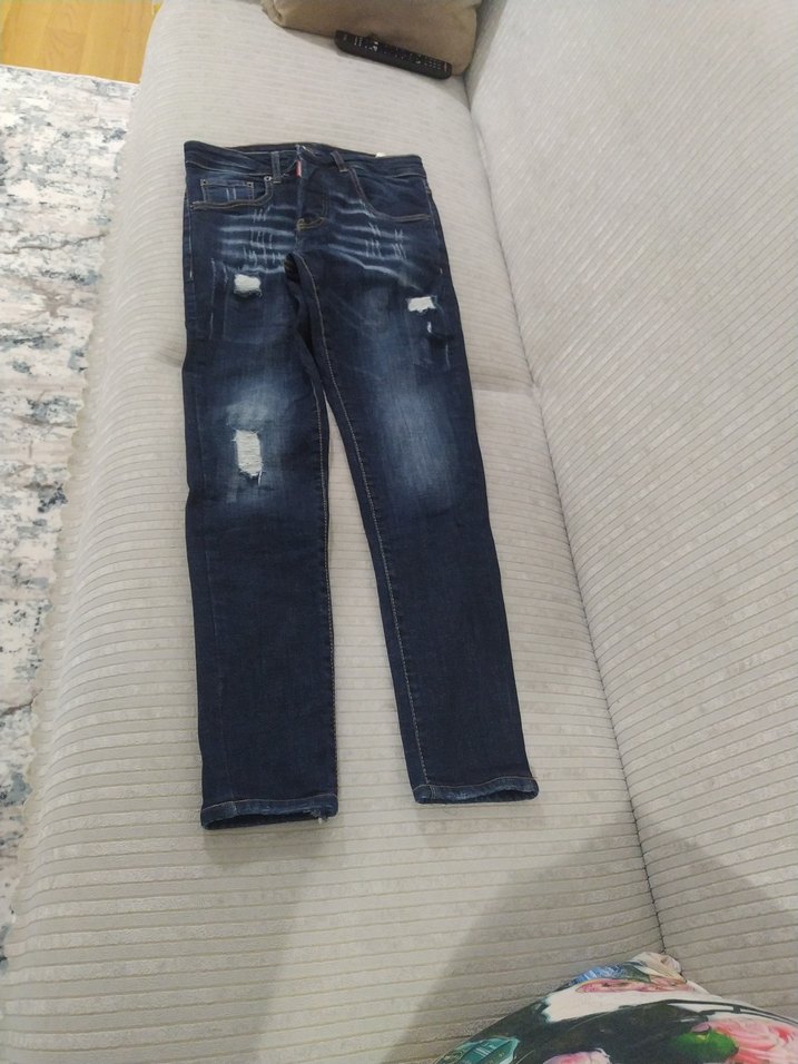 Erkek orjinal DSQUARED2 Kot Pantolon 44 beden - Görsel 2