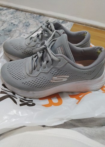 Gri Skechers kız çocuk Spor Ayakkabı