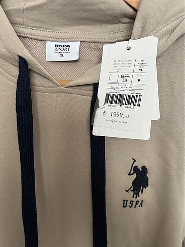 xl Beden Us Polo assn erkek sweat shirt