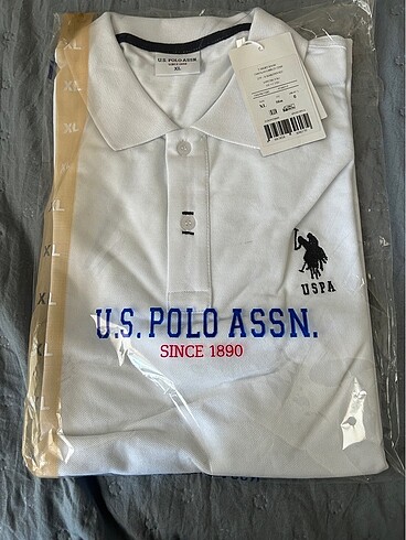 xl Beden beyaz Renk Us Polo assn erkek tişört