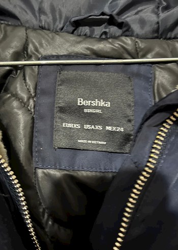 Düğmeli Lacivert Midi Kadın Ceket - Görsel 3