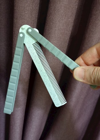 İsimli Plastik Kelebek Tarak - Kişiye Özel - Görsel 2