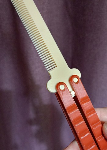 İsimli Plastik Kelebek Tarak - Kişiye Özel - Görsel 6