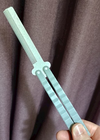 İsimli Plastik Kelebek Tarak - Kişiye Özel - Görsel 7