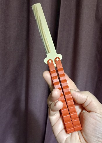 İsimli Plastik Kelebek Tarak - Kişiye Özel - Görsel 4