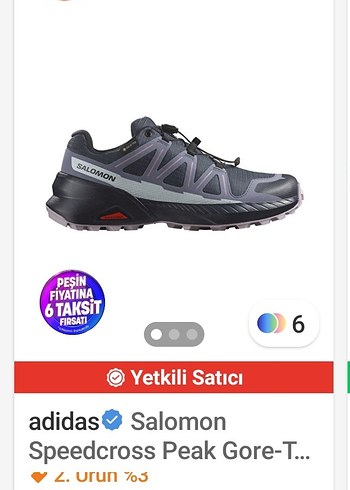 salomon 40 numara spor ayakkabı - Görsel 12