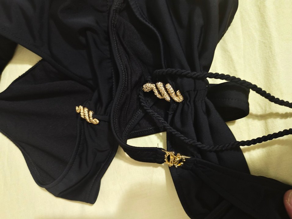 Yılan Desenli42 beden mayokinii Roberto cavalli - Görsel 2