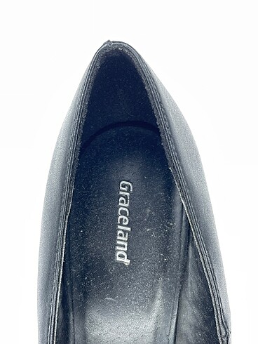 38 Beden siyah Renk Vintage Love Stiletto %70 İndirimli.