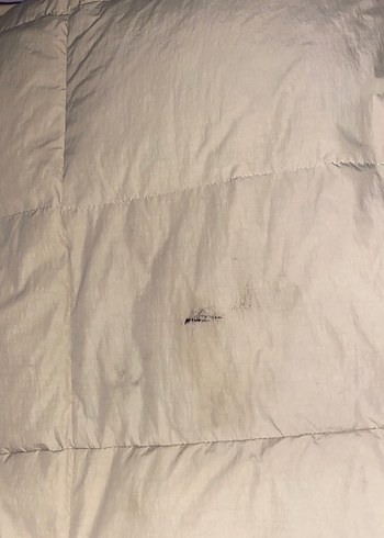 Bej Uzun Kadın Kışlık Mont, Fermuarlı, Yüksek Yakalı - Görsel 8