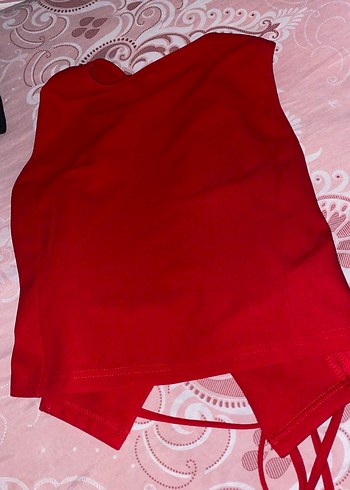 Koyu Kırmızı Hemşire Korsesi - Görsel 3