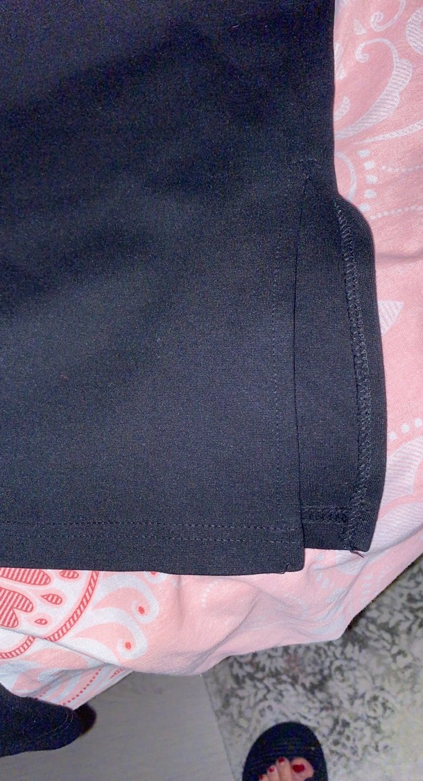 Siyah Kemerli Kadın Kumaş Pantolon - Görsel 2