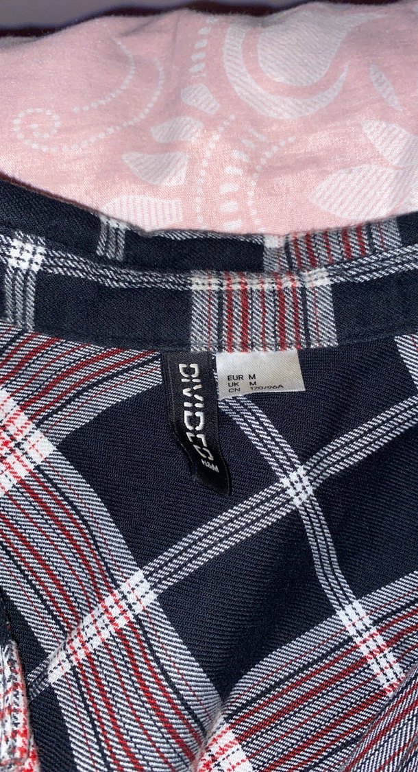 Pembe Ekose Desenli Pamuk Kadın Gömlek - Görsel 2