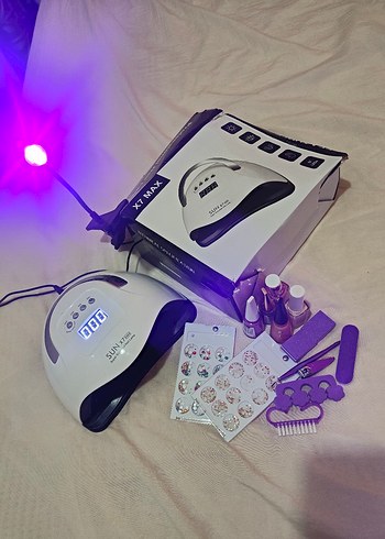 sun X5 led ışıklı protez tırnak yapma makinesi