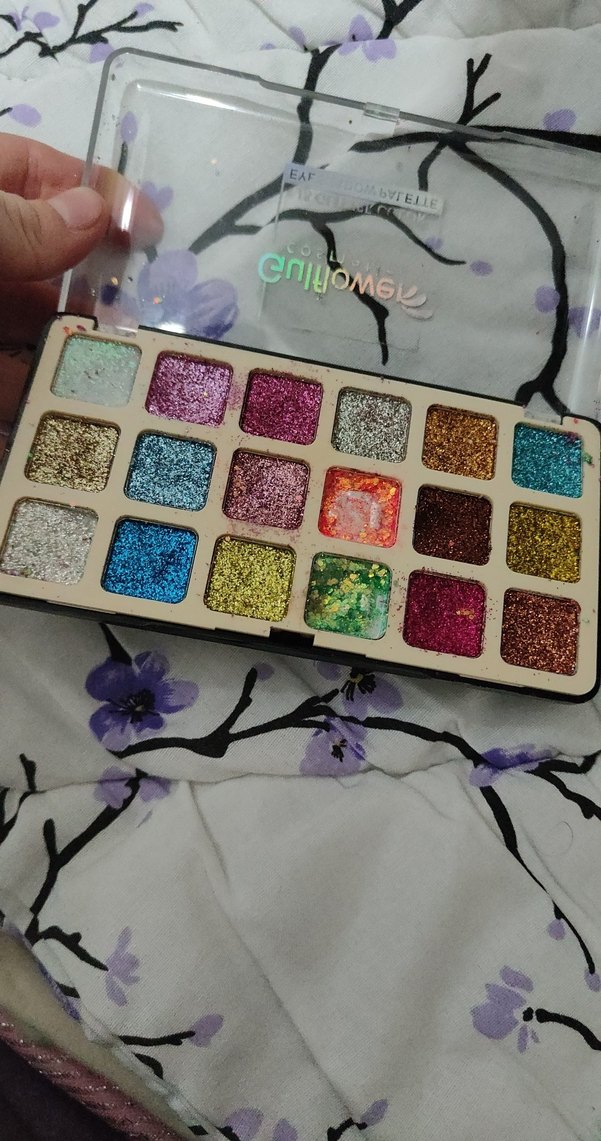 Parlak Çok Renkli Göz Farı Paleti - Görsel 2