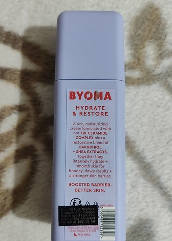 Byoma Nemlendirici Zengin Krem 50ml - Görsel 3