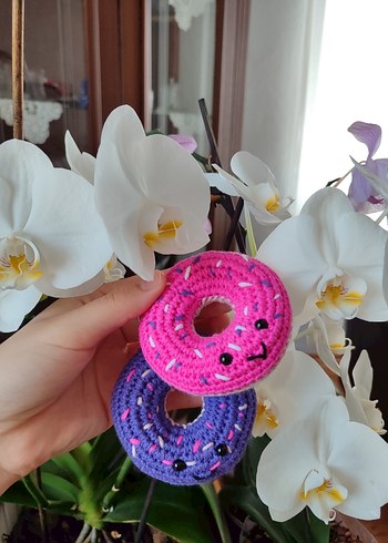 Donut Amigurumi Anahtarlık