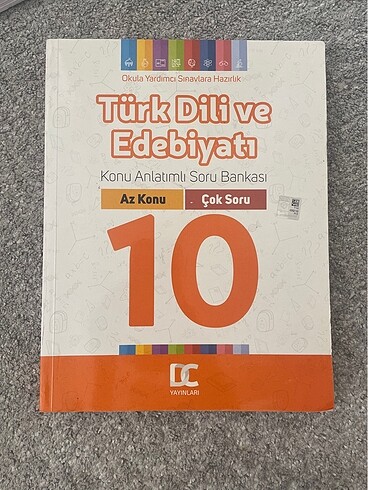 DC yayınları 10. sınıf konu anlatımlı soru bankası