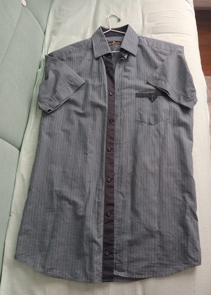 Gömlek  Kısa kollu Erkek - Görsel 2