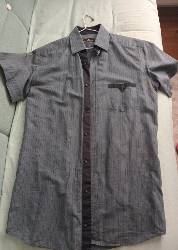 Gömlek  Kısa kollu Erkek - Görsel 3