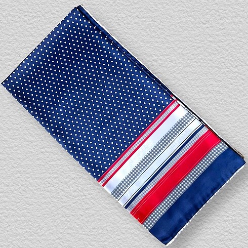 Puantiye Twill Eşarp