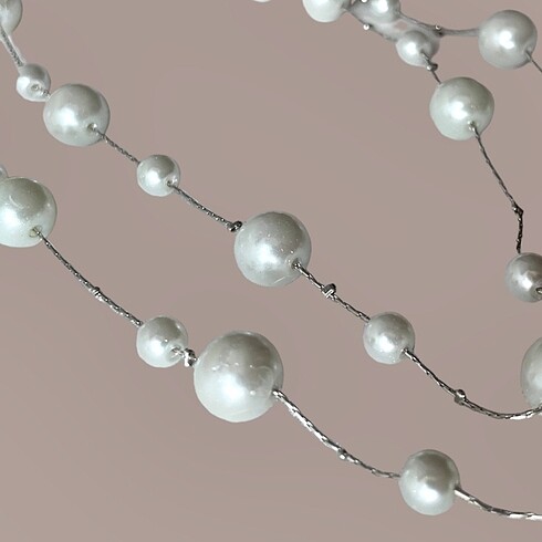 Silver İnci Kolye