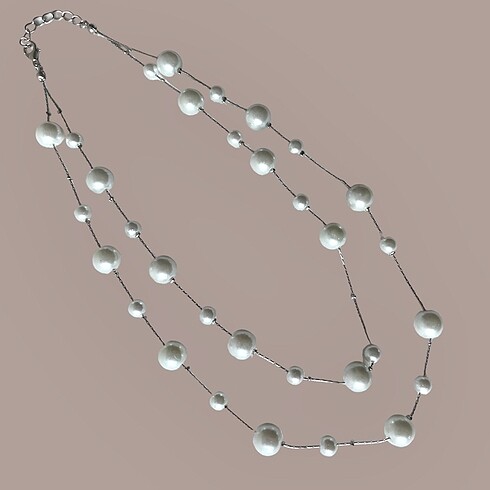 Diğer Silver İnci Kolye