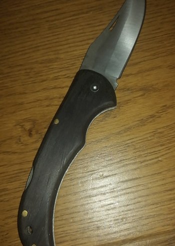 Koyu kahverengi katlanabilir çakı - Görsel 4