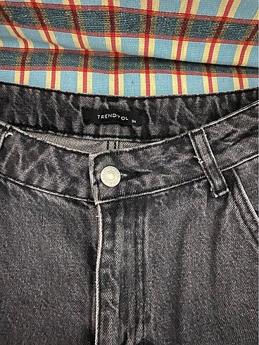 Trendyol & Milla Trenyolmilla siyah kot pantolon straight