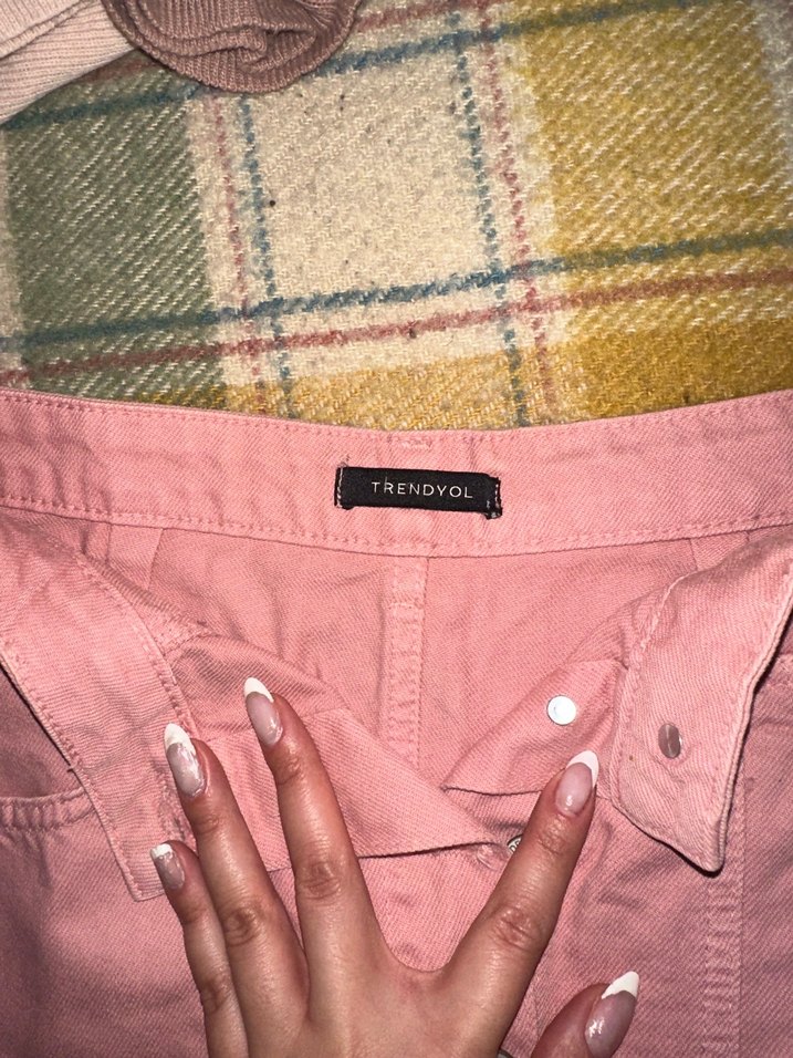 Pembe kot etek - Görsel 2