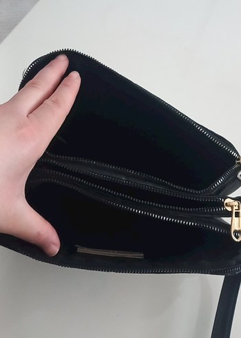 Michael Kors Siyah Deri Kadın Omuz Çantası - Görsel 5