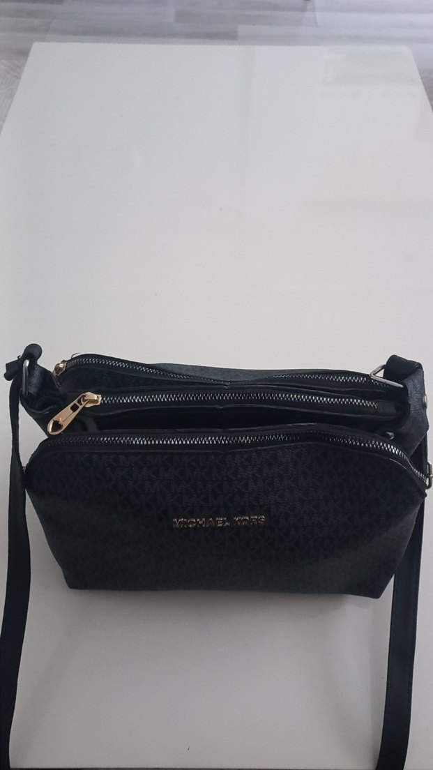 Michael Kors Siyah Deri Kadın Omuz Çantası - Görsel 2