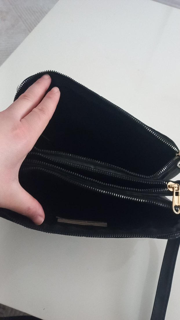 Michael Kors Siyah Deri Kadın Omuz Çantası - Görsel 5