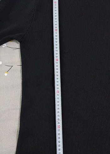 siyah triko kazak 2 defa giyildi - Görsel 5