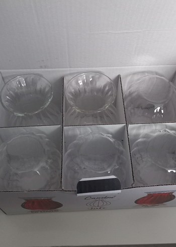 Şeffaf Dalgalı Cam bardak - Görsel 4