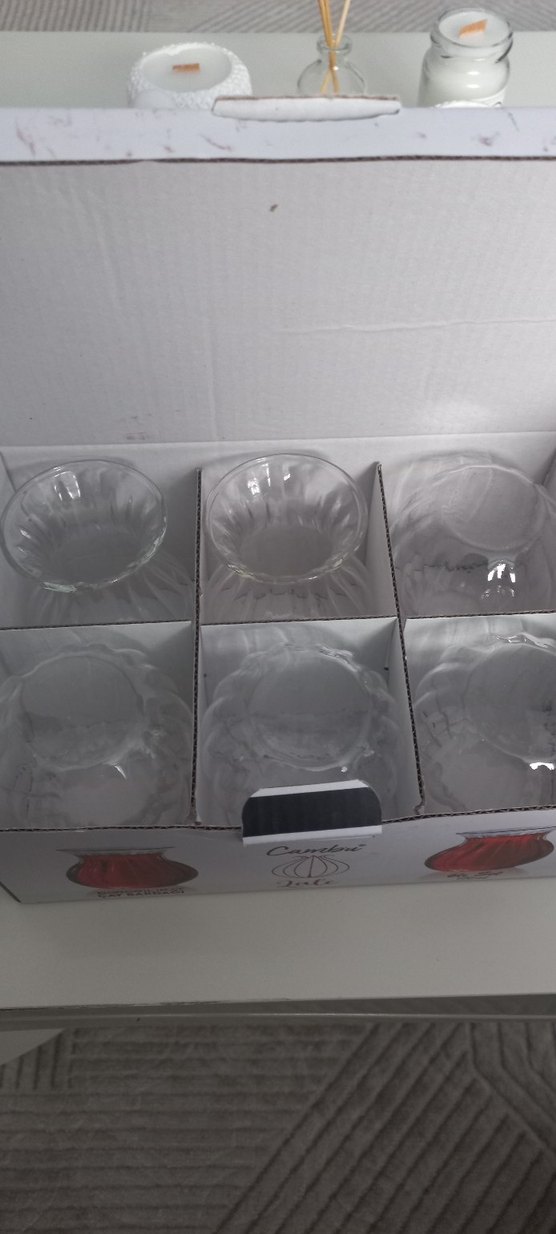 Şeffaf Dalgalı Cam bardak - Görsel 4