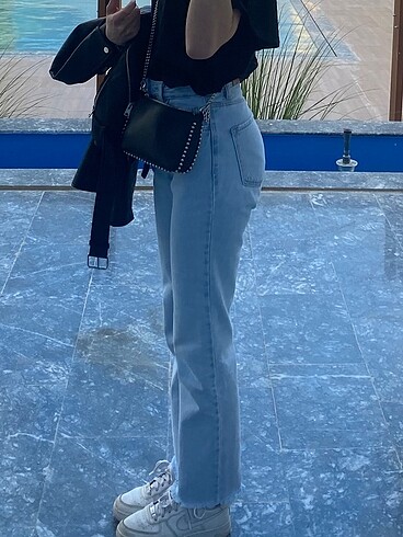 Stradivarius STRADIVARIUS Buz Mavi Jean