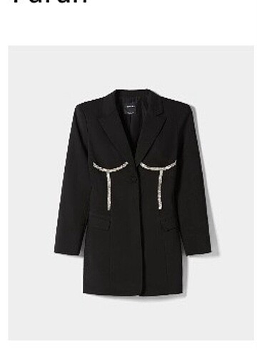 BERSHKA Blazer Elbise