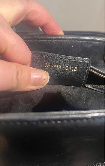 Beden siyah Renk Orjinal Christian dior çanta