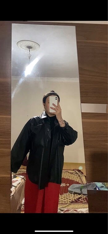 m Beden deri ceket
