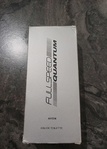 Avon Full Speed Quantum Erkek Parfümü Gri