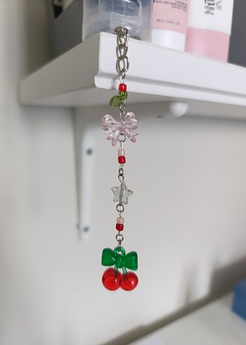  Couquette Kiraz Charm ve Anahtarlık