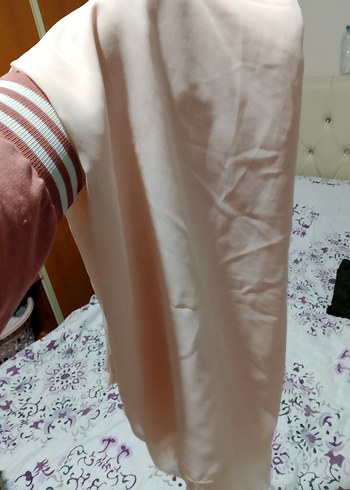 Bej Kadın Drapeli Suni Kumaş Şal - Görsel 2