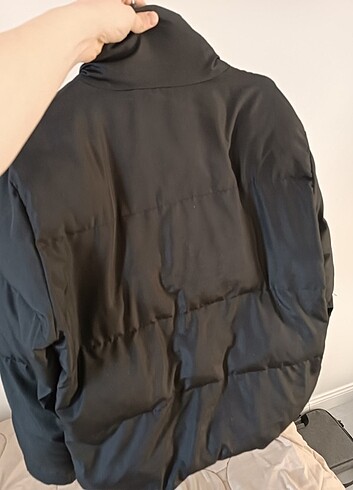 xl Beden Siyah şişme mont