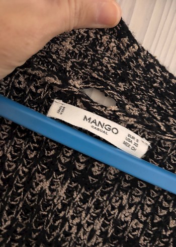 Mango Uzun Örgü Kadın Hırka