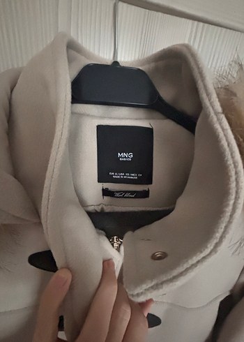 Kürklü Bej Midi Kaban - Görsel 3