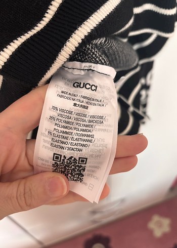 Siyah Desenli Kadın Triko Kazak - Görsel 5