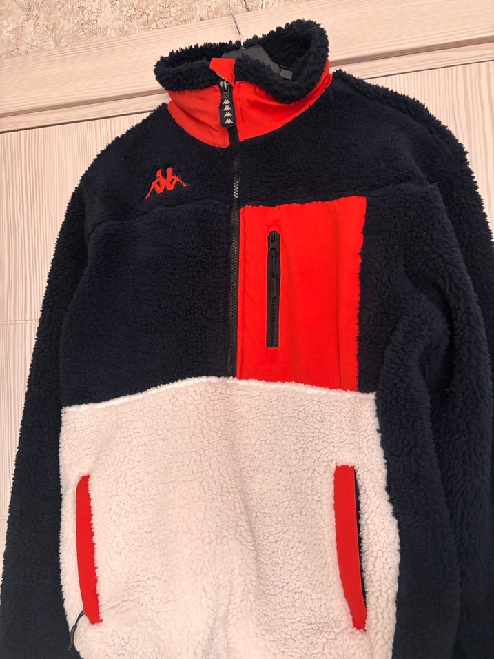 Kappa Fermuarlı Yüksek Yakalı  Polar - Görsel 3